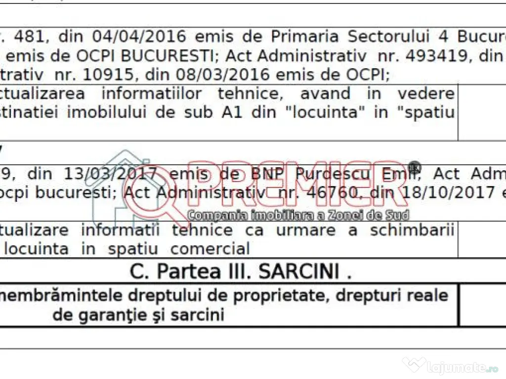 Garsonieră - Stradal - Bd Dimitrie Cantemir