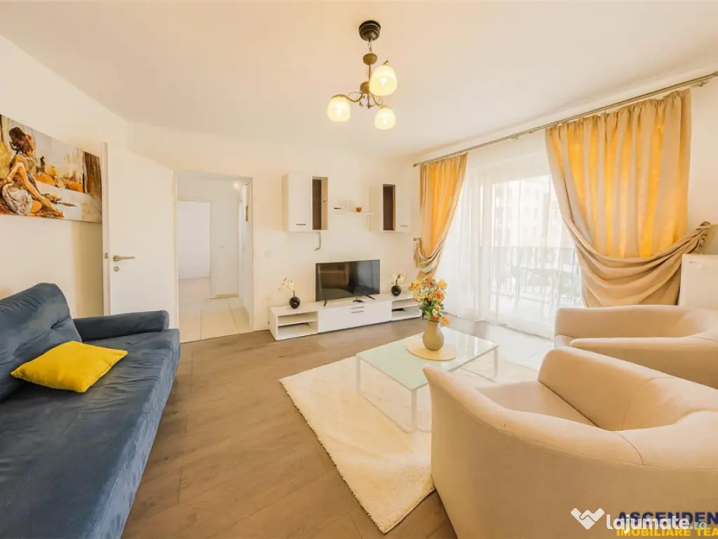 3D! Apartament 2 camere,mobilat,parcare privata,boxa,Kasper,