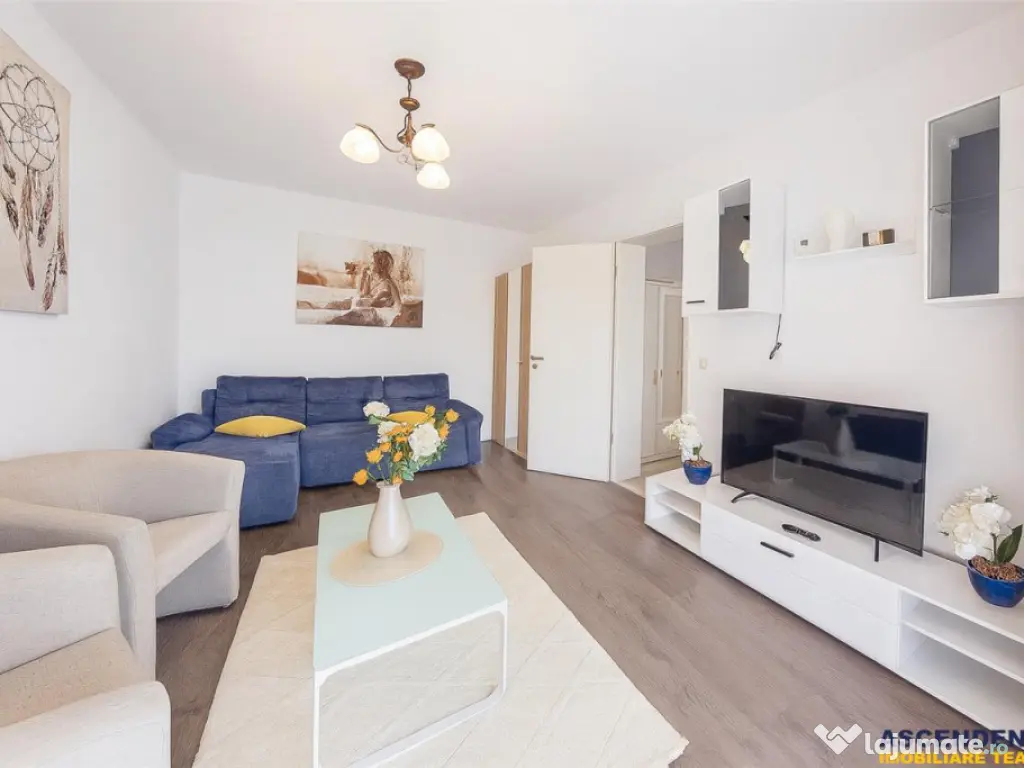 3D! Apartament 2 camere,mobilat,parcare privata,boxa,Kasper,