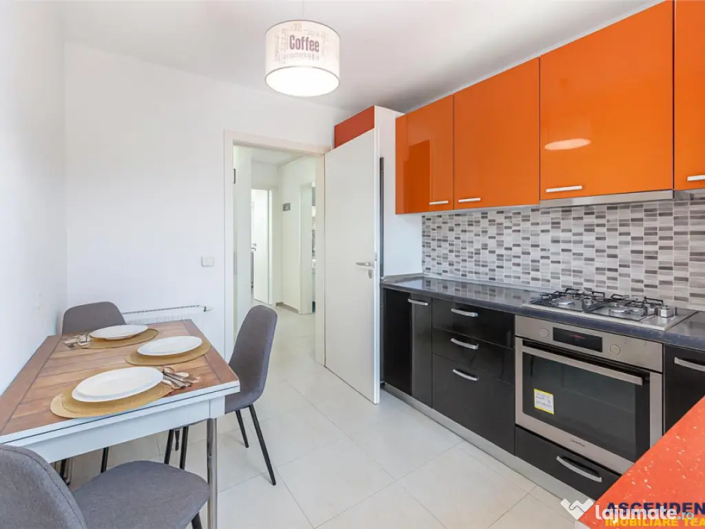 3D! Apartament 2 camere,mobilat,parcare privata,boxa,Kasper,