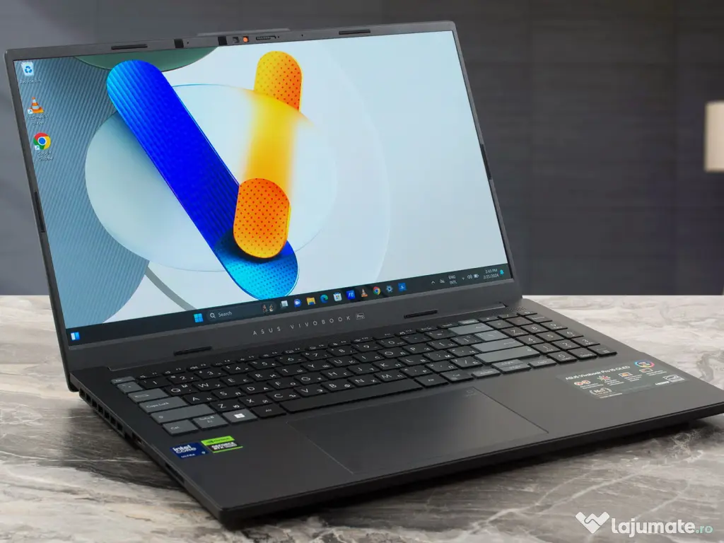 Asus Vivobook Pro, Intel Ultra i9, 3k Oled, rtx4050, 1tb, Garanție