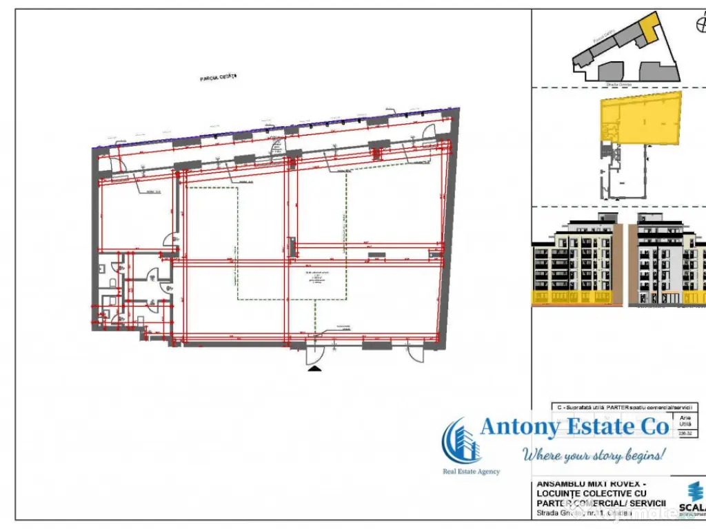 Spatii comerciale in ansamblul Scala Cetate - Oradea