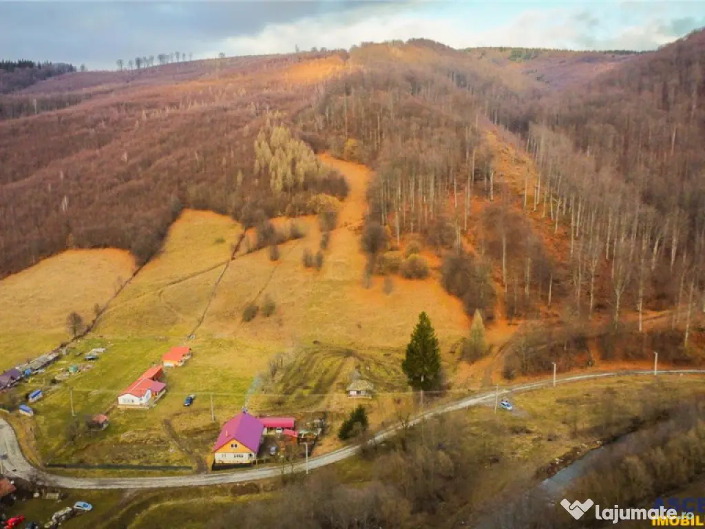 Teren la poalele padurii,Buzaiel,Vama Buzaului,DJ,constructi