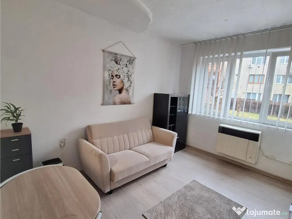 Garsoniera mobilata zona Noua