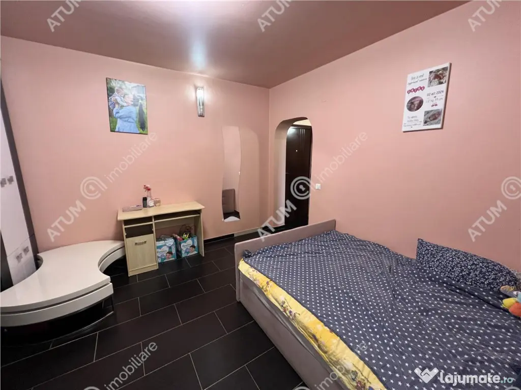 Garsoniera decomandata cu balcon la etajul 2 zona Turnisor d