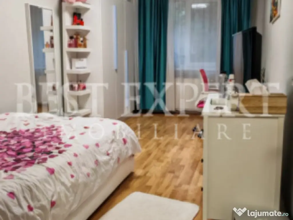 Apartament 4 camere cu geam la baie, bloc reabilitat, 5 min 