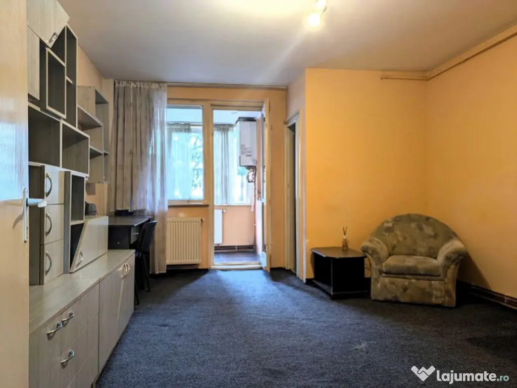 Garsoniera zona Astra,etajul 1,libera,67000 Euro