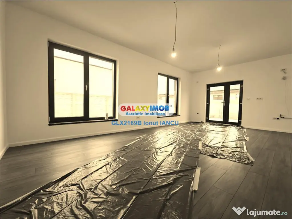 Casa Singulara Parter 4 camere Tunari Stil Mediteranean 