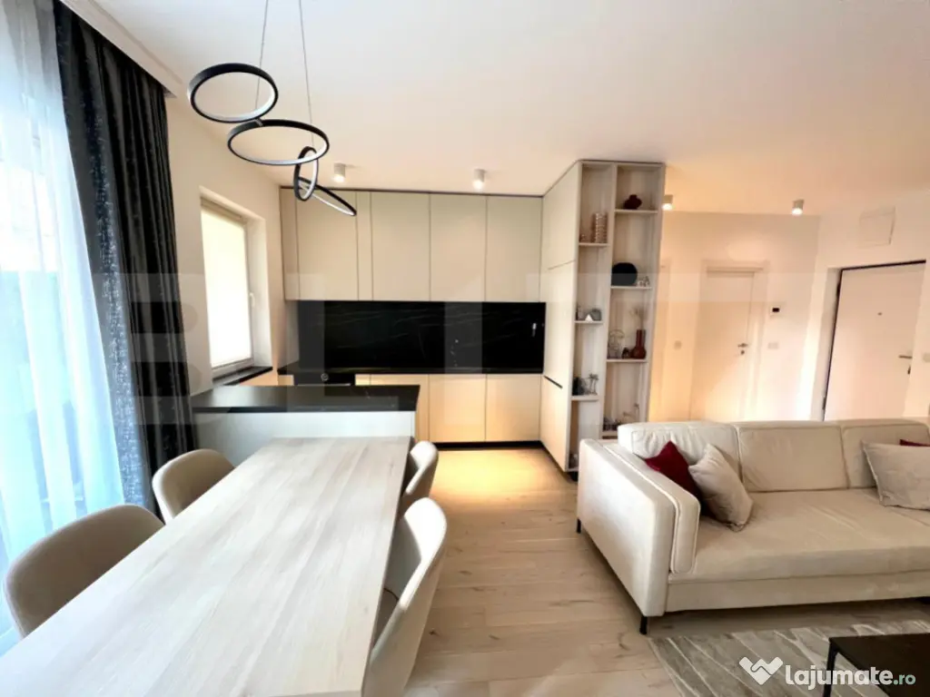 Apartament 2 camere, 57mp, gradina 77 mp, zona The Office - 