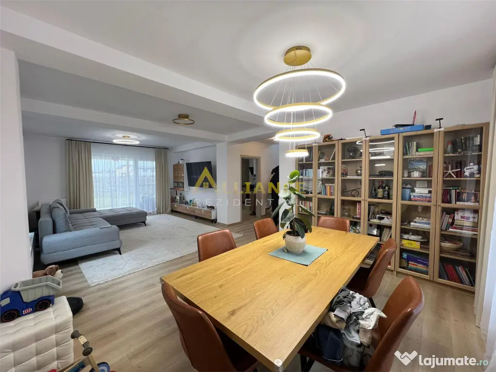 Vila individuala -4 camere -mobilata si utilata -teren 520mp