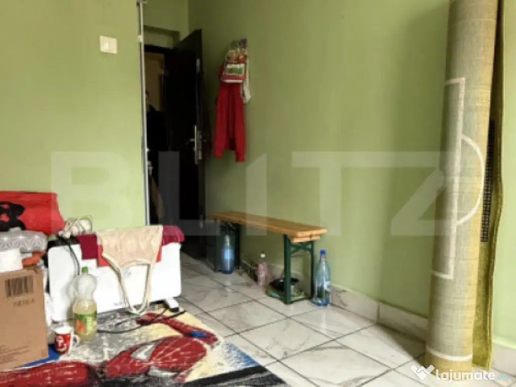 Garsonieră compactă, 13 mp, zona Mureșeni 
