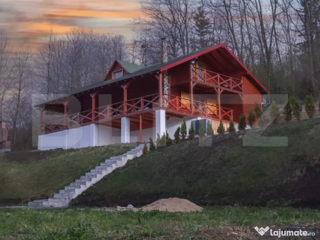 Cabana la Valeni - COMISION 0 pentru o afacere la cheie 