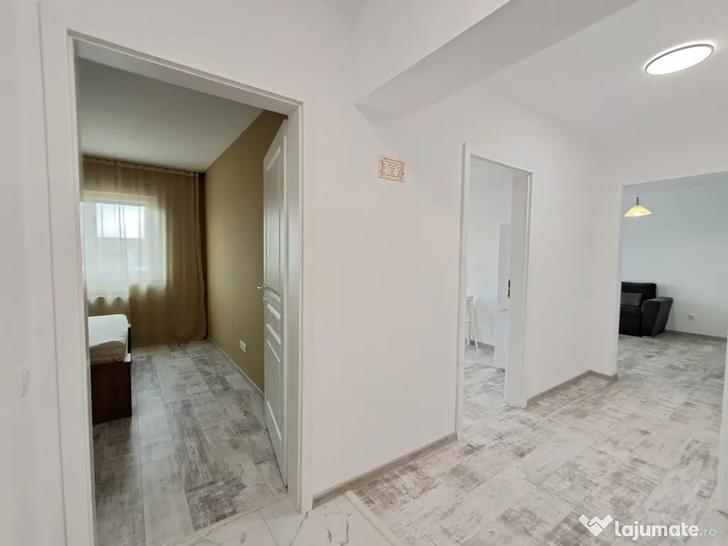 Apartament bloc nou 59 mp decomandat, et.2, parcare Apahida