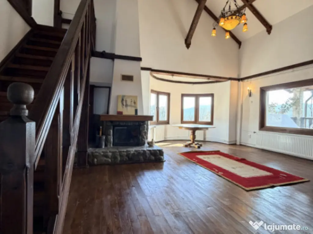 Refugiu Exclusivist Prahova Casa cu 5.2 ha, Panoramă Pârâ