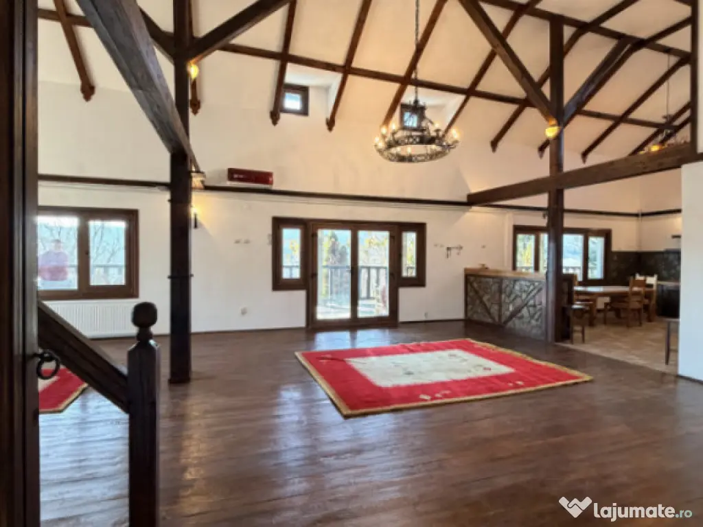 Refugiu Exclusivist Prahova Casa cu 5.2 ha, Panoramă Pârâ