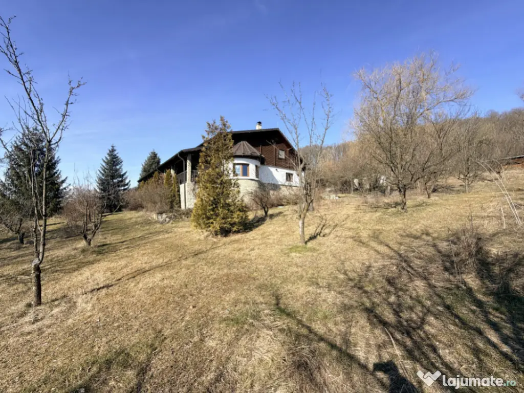 Refugiu Exclusivist Prahova Casa cu 5.2 ha, Panoramă Pârâ