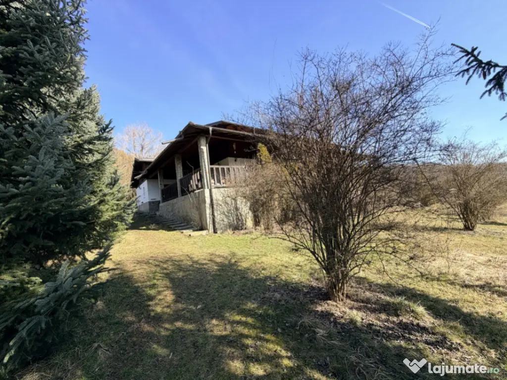 Refugiu Exclusivist Prahova Casa cu 5.2 ha, Panoramă Pârâ