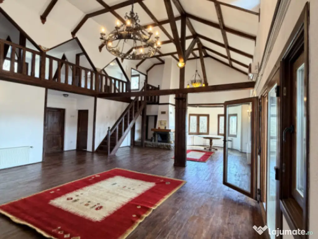 Refugiu Exclusivist Prahova Casa cu 5.2 ha, Panoramă Pârâ