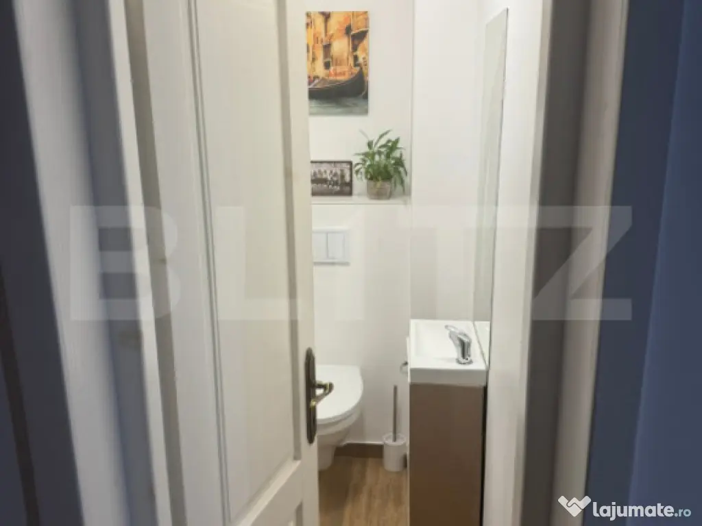 Apartament 3 camere, 62,36 mp utili, zona Burdujeni