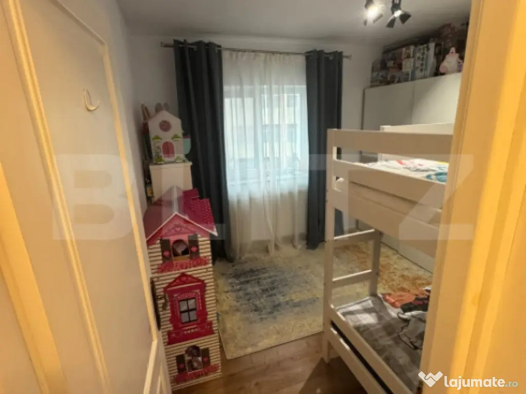 Apartament 3 camere, 62,36 mp utili, zona Burdujeni