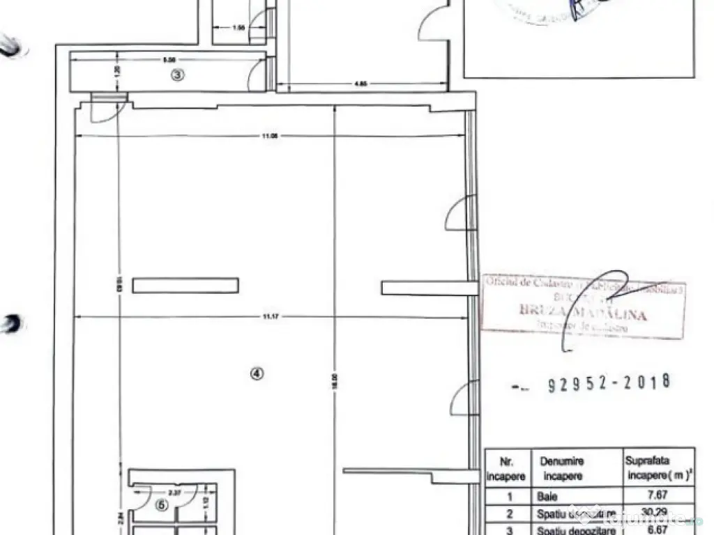 Zona Dristorului sp 235 mp + 30 m terasa bloc nou 