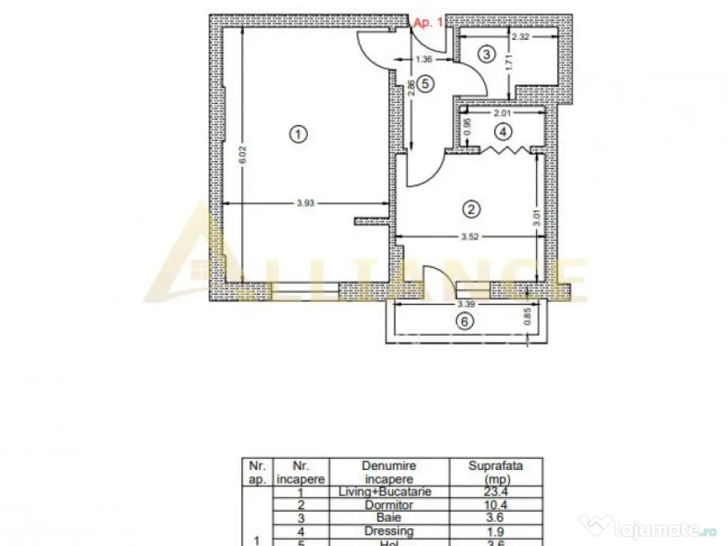 [METROU] Apartament 2 camere - Mobilat si Utilat - 