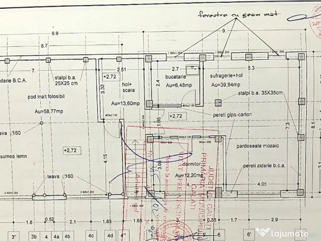 Spatiu Comercial 275 mp + Teren 1310 mp | Str. Traian - zona Metro 