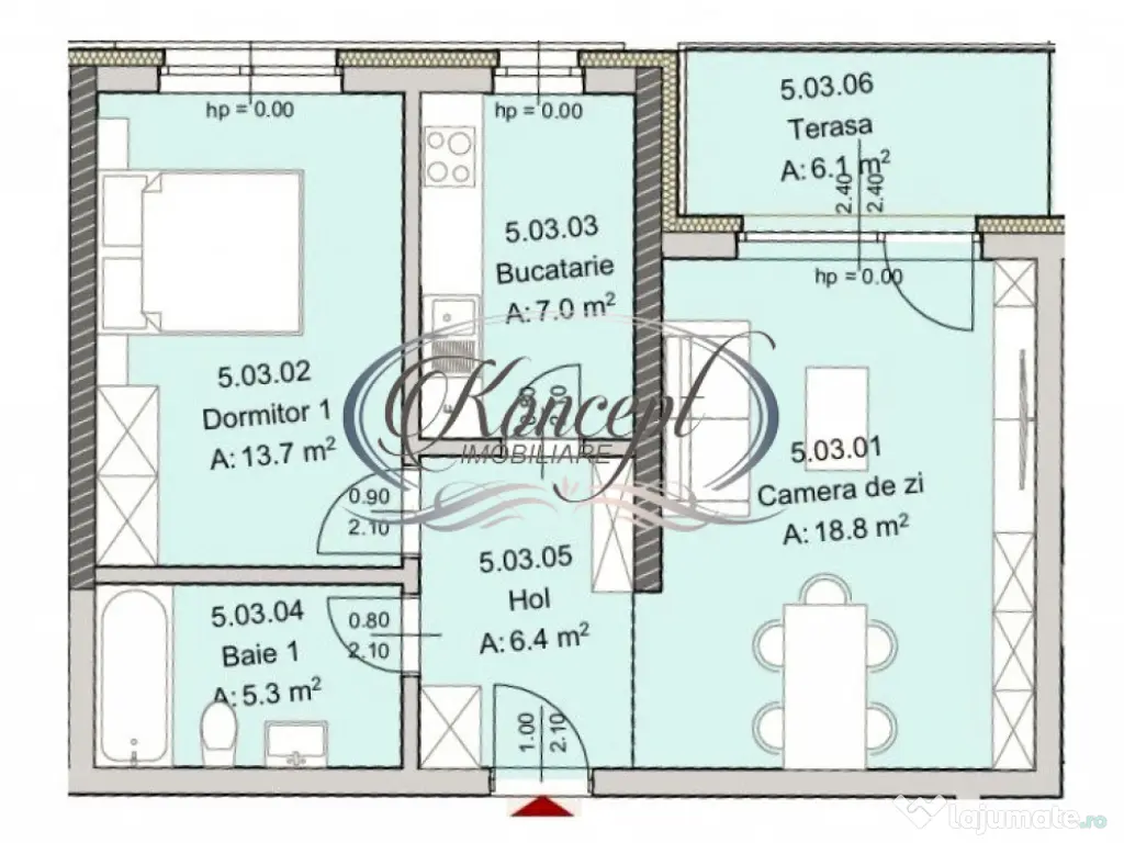 Confort si accesibilitate aproape de centru