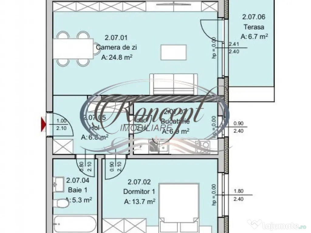 Confort si accesibilitate aproape de centru