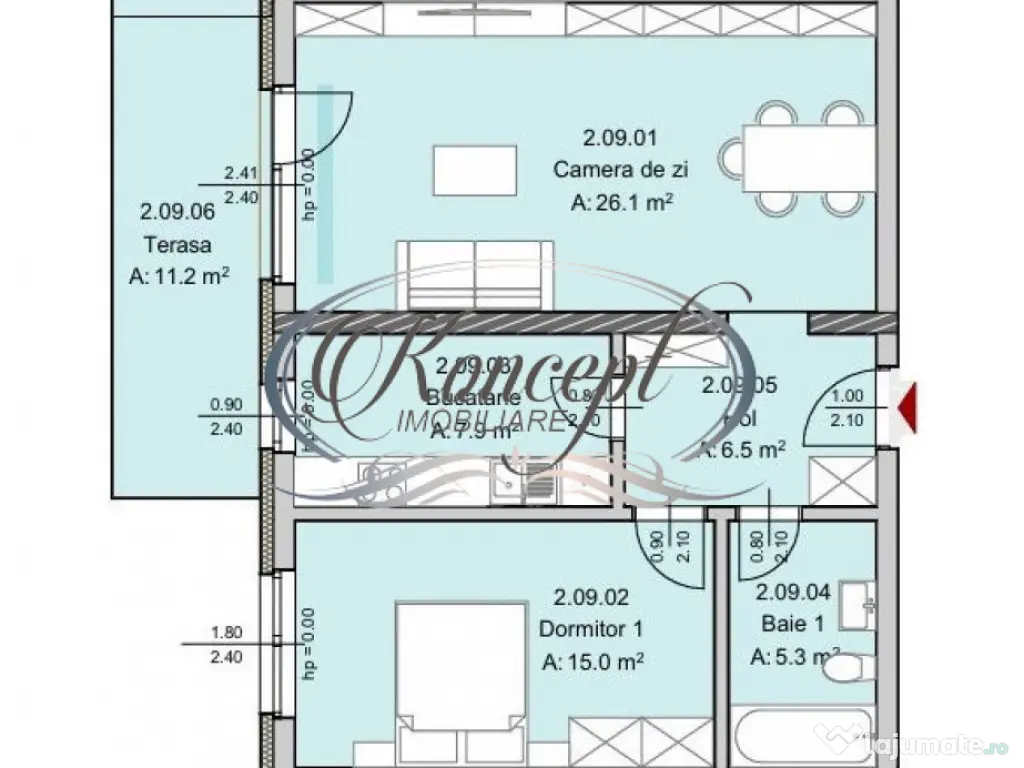 Confort si accesibilitate aproape de centru