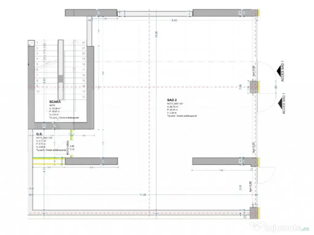 Spațiu comercial, 90 mp utili, Calea Torontalului