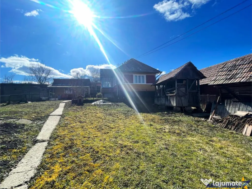 TUR 3D! Locuinta traditionala 4300 mp teren,pomicultura,an 