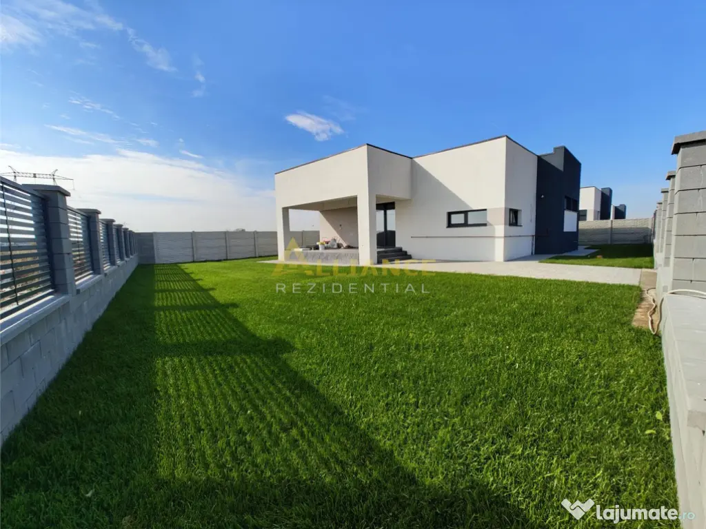 Casa individuala - 3 dormitoare, 450 mp teren - 120mp utili 