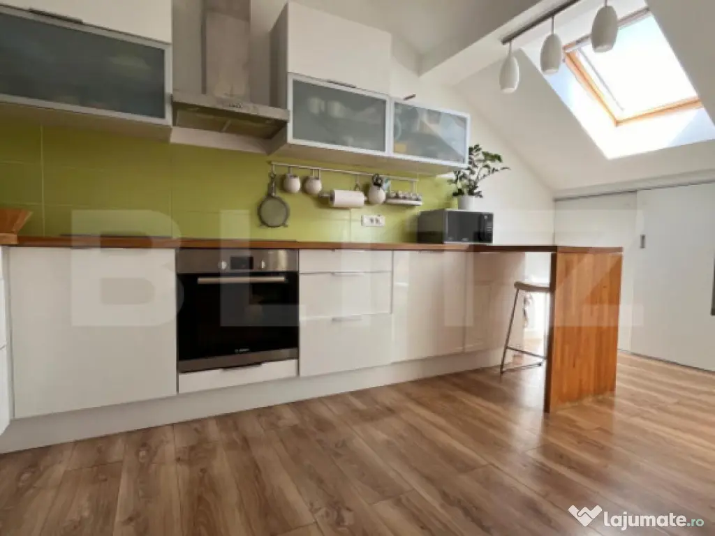 Apartament 3 camere, 115 mp, complet mobilat- Giroc 