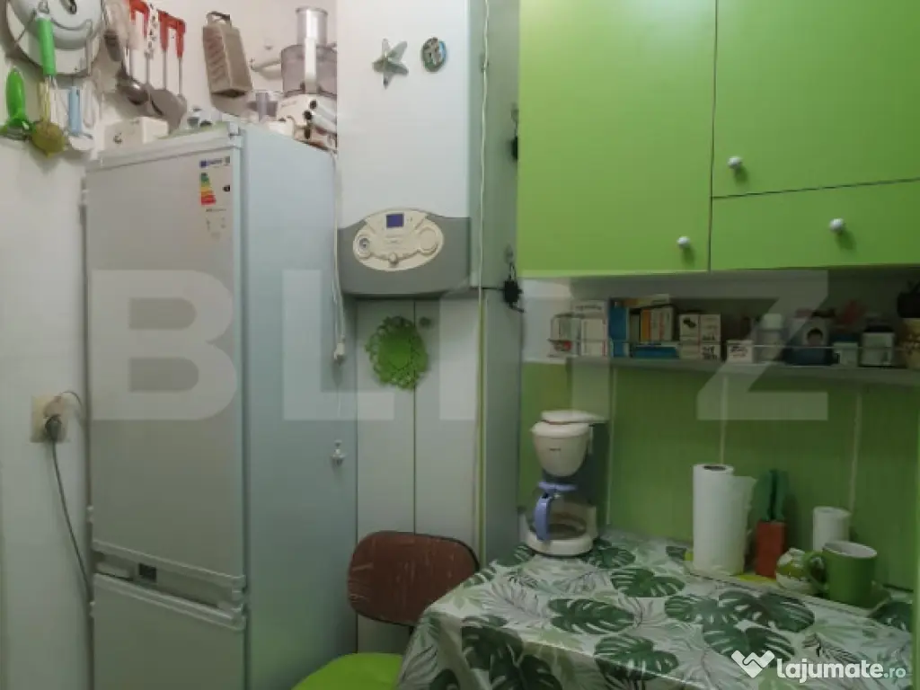 Garsonieră decomandată, renovată complet, zonă centrală 