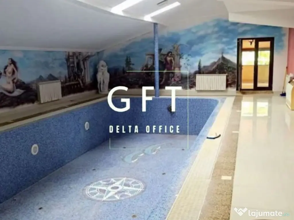 Casa de vanzare, 14 camere+teren 3500 mp, piscina interioara 