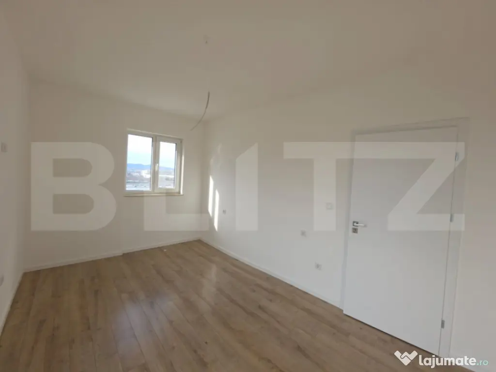 Apartament 3 camere, 56 mp, 2 balcoane (11 mp + 6,35 mp), fi 