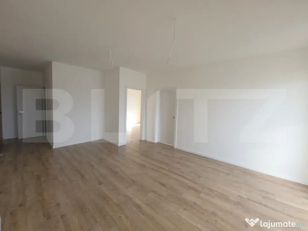 Apartament 3 camere, 56 mp, 2 balcoane (11 mp + 6,35 mp), fi 