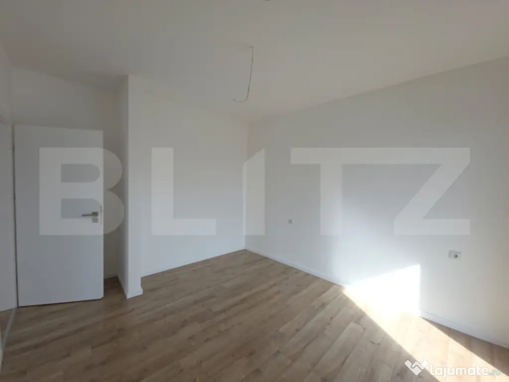 Apartament 3 camere, 56 mp, 2 balcoane (11 mp + 6,35 mp), fi 