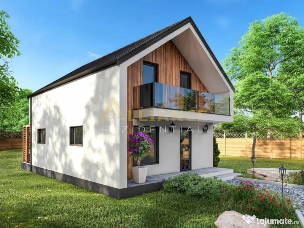 Casa individuala P M - 4 camere - 2 bai - teren 324mp 