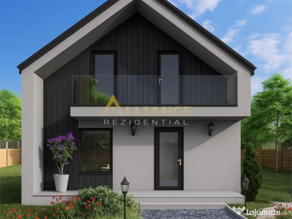 Casa individuala P M - 4 camere - 2 bai - teren 324mp 