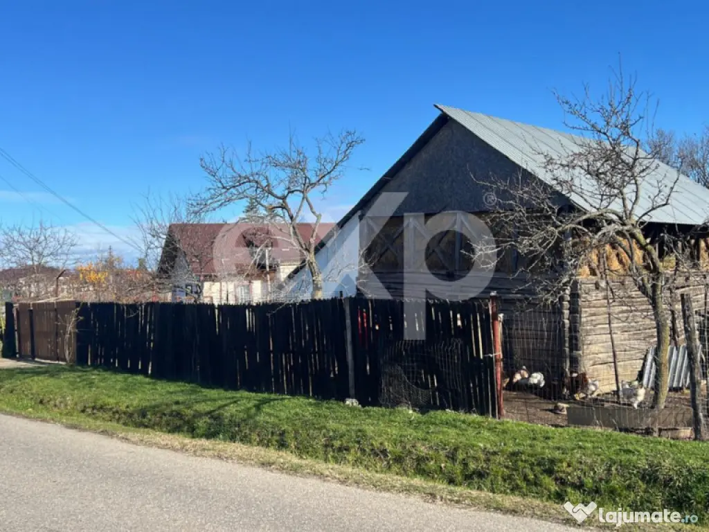 Refugiu la țară: casă cu 2 camere și teren de aproape 4.