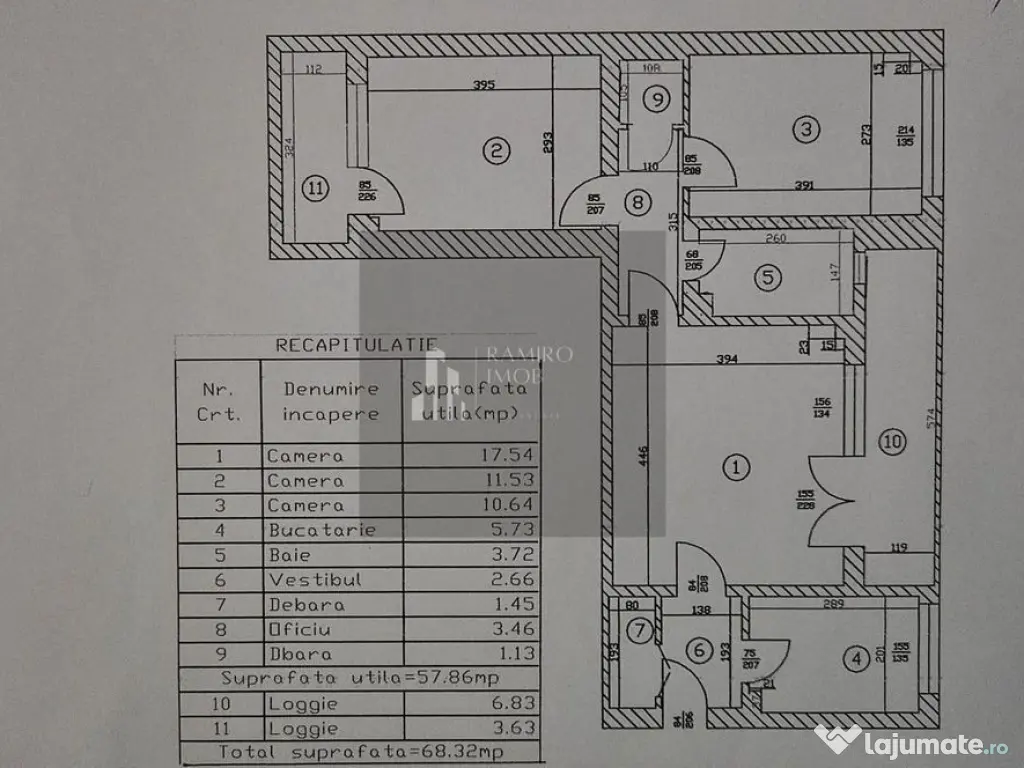 Apartament 3 camere Sector 4