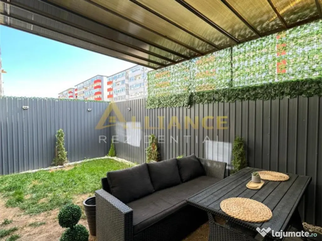 Apartament 2 camere gradina 40mp - 15 min Metrou Dim. Leon 