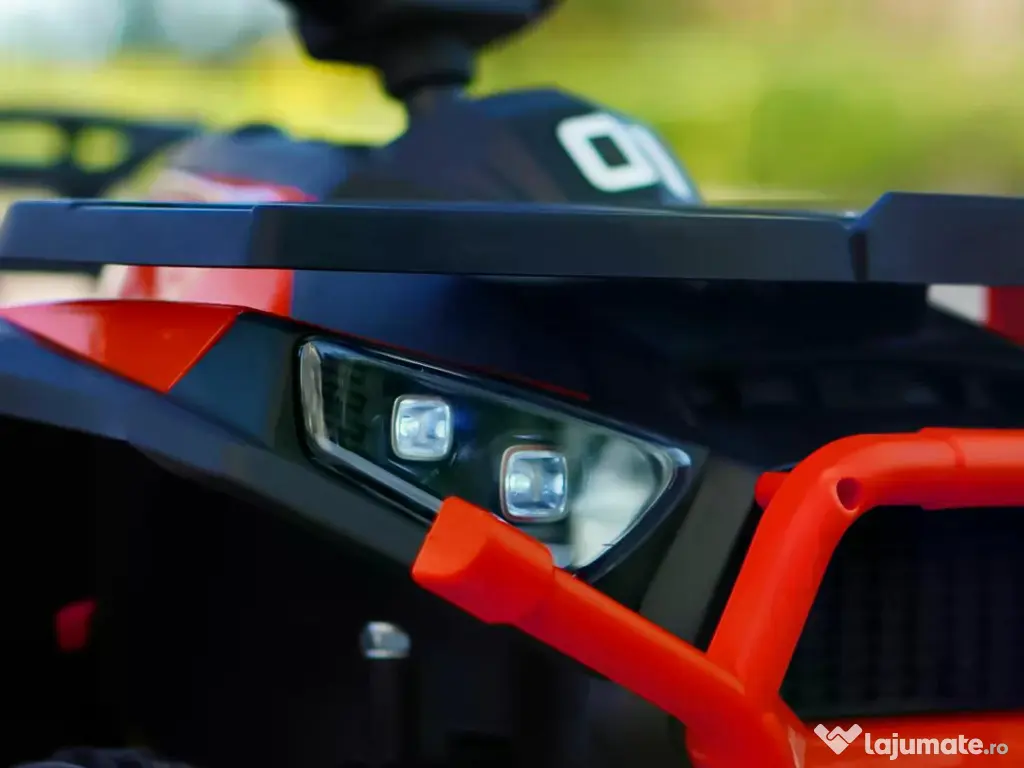 ATV electric pt. copii Mini DESERT, 4x 30W 12V, cu telecomanda RED