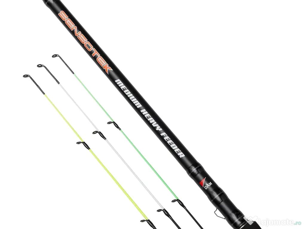 Vand 2 Lansete Dam Sensotek X-Heavy Feeder 3.90 m, 80-150 gr, 3+3 varfuri 