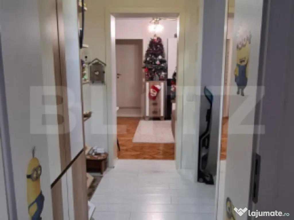 Apartament cu 3 camere 74 mp, Mobilat Modern, Garaj, zona Ma