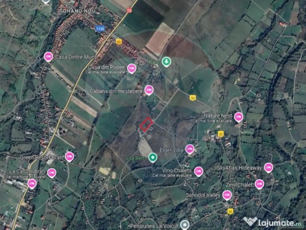 Teren Bran - Sohodol intrare 900-4800mp