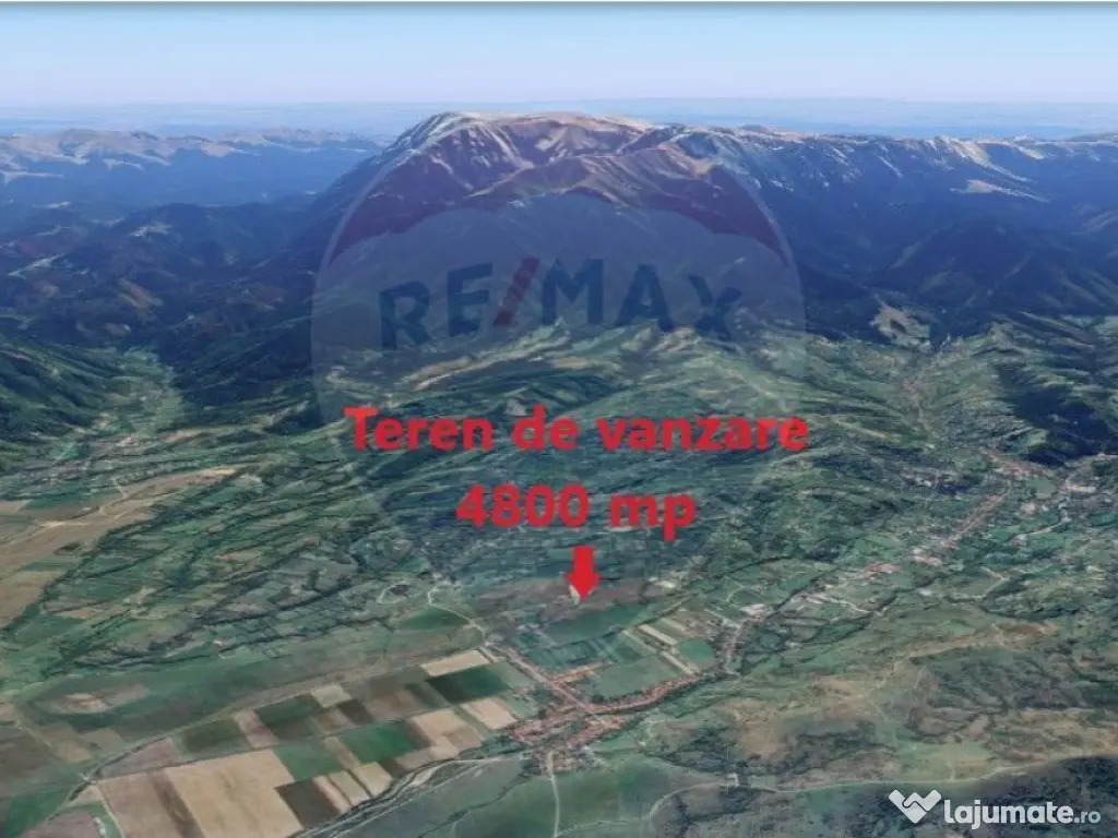 Teren Bran - Sohodol intrare 900-4800mp