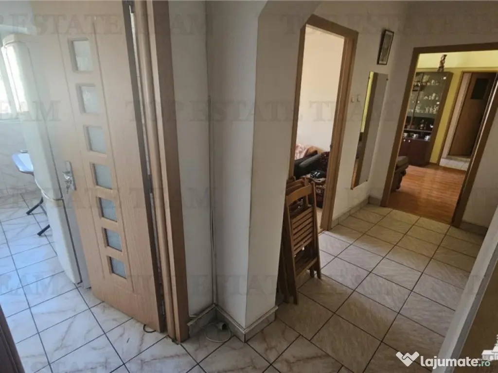 Apartament 3 camere 2 bai metrou Pacii (bloc dupa cutremur) 